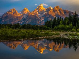 Grand Teton National Park in Wyoming. It's one of the best budget vacations.