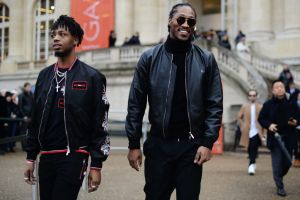 Future and Metro Boomin at the Dior Homme : Outside Arrivals - Paris Fashion Week - Menswear F/W 2018-2019