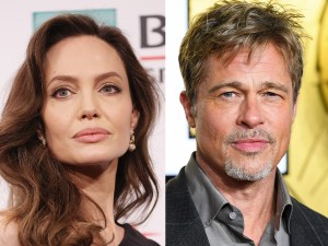 Angelina Jolie attends the photocall of the movie "Eternals", Brad Pitt attends the UK Premiere of "BABYLON", Angelina Jolie Reveals Brad Pitt's History Of Abuse.