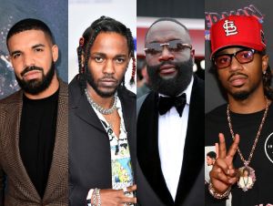 drake, kendrick, rick ross, metro boomin