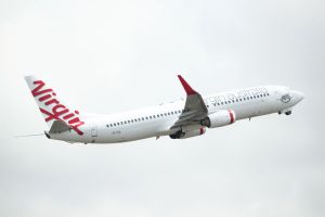 Virgin Australia Airplane. A man allegedly did a nude aisle run on a Virgin flight!