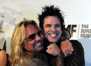 Rock Star Vince Neil and Rock Star Tommy Lee. Some Rock Star wipeouts