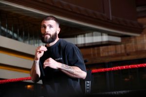 David Benavidez v Caleb Plant - Media Workout