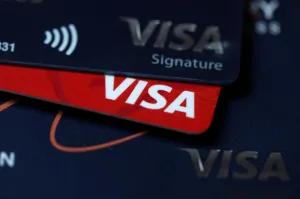 Visa credit cards. A restaurant made a big mistake with a lost credit card!