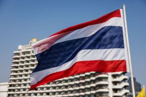 Thailand flag. A Thailand Official was caught in bed with her adopted son