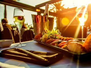 Wine and luxury food at a Florida restaurant. One Florida spot has actually been named one of the most beautiful places to eat in America by the experts at People magazine.