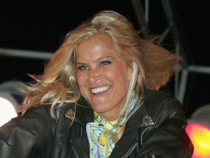 Susan Buckner appears on stage at the celebration of the DVD release of "Grease Rockin' Rydell Edition" at the Santa Monica Pier on September 19, 2006 in Santa Monica, California.