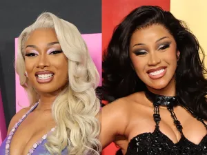 Megan Thee Stallion attends the "Mean Girls" premiere, Cardi B attends the 2024 Vanity Fair Oscar Party, Megan Thee Stallion Brings Cardi B On Stage.