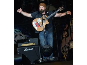 Zac Brown on tour with Kenny Chesney.